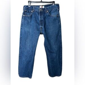 Vintage Levis 501 WPL-423 Straight Leg Jeans Button Fly Size 36x30 Men’s